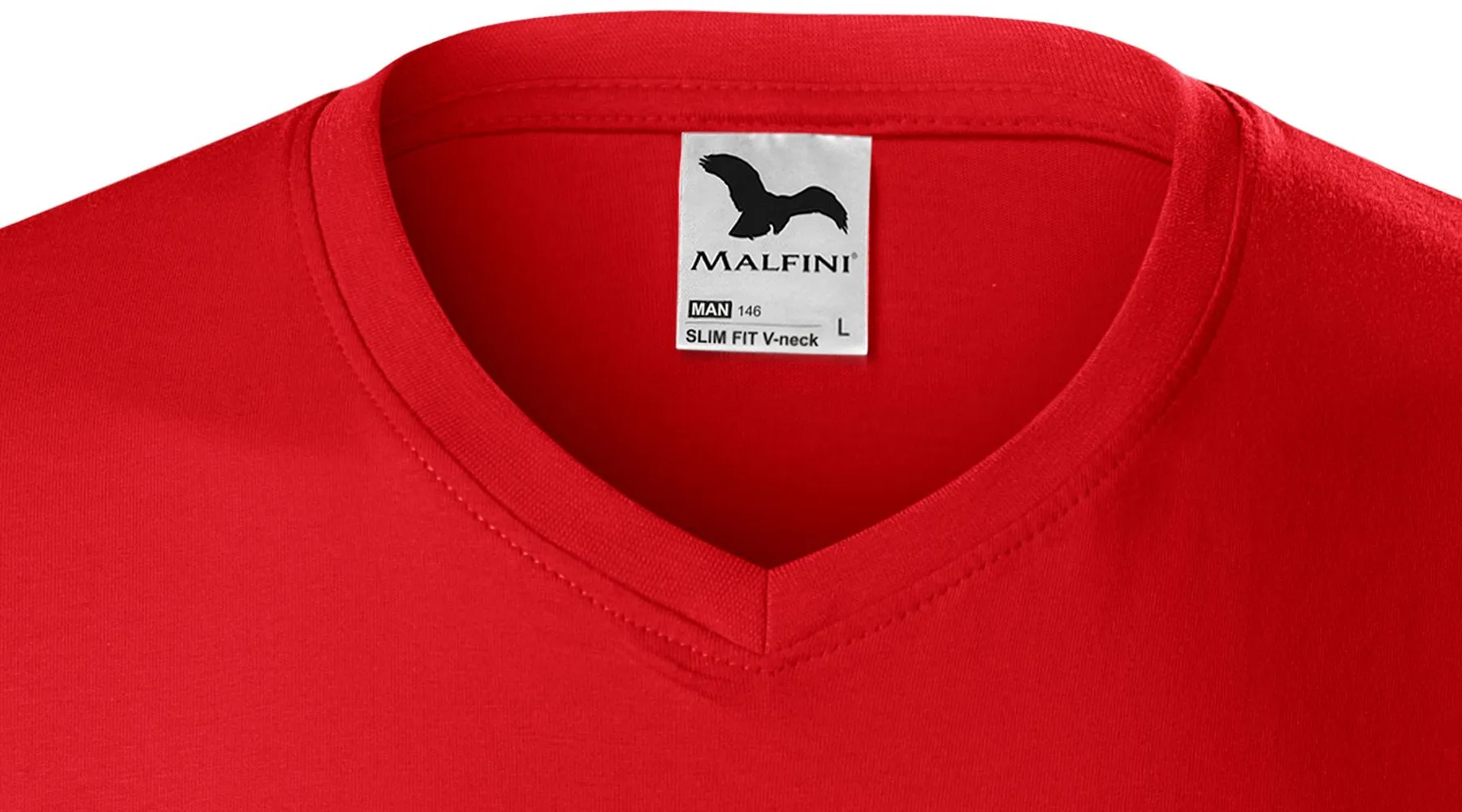 T-shirt för män - V-ringning