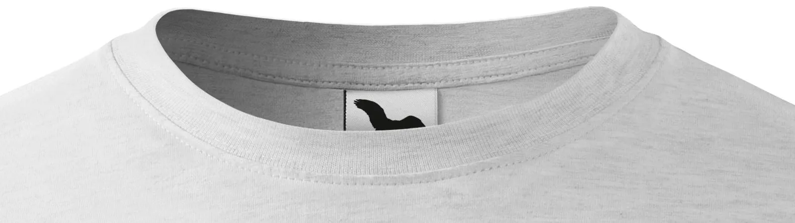 Enkel T-shirt för män - Klassisk rund halsringning