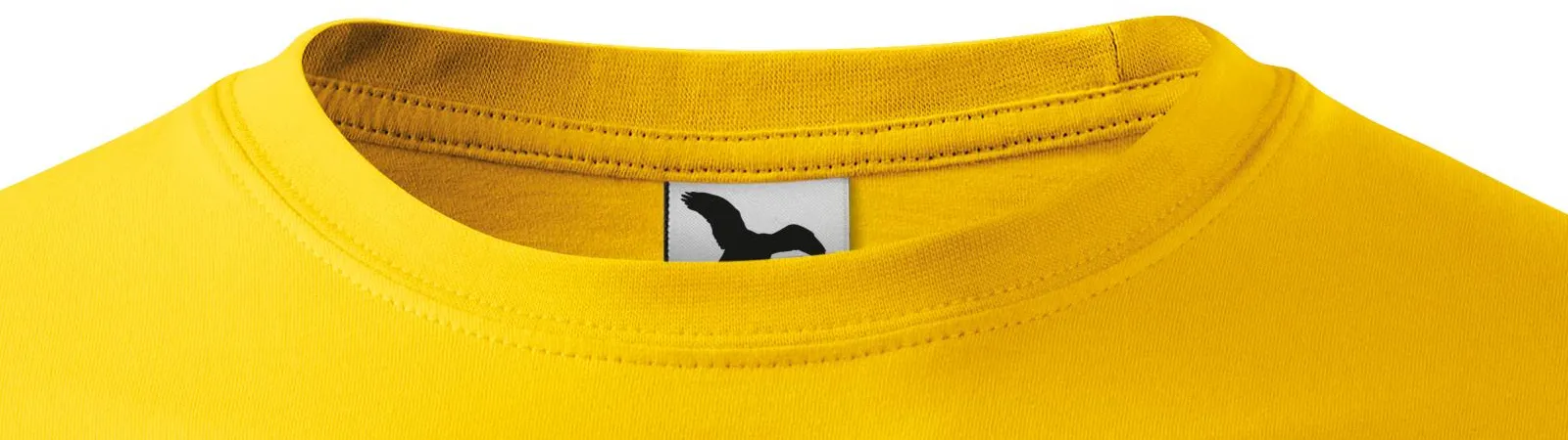 Enkel T-shirt för män - Klassisk rund halsringning