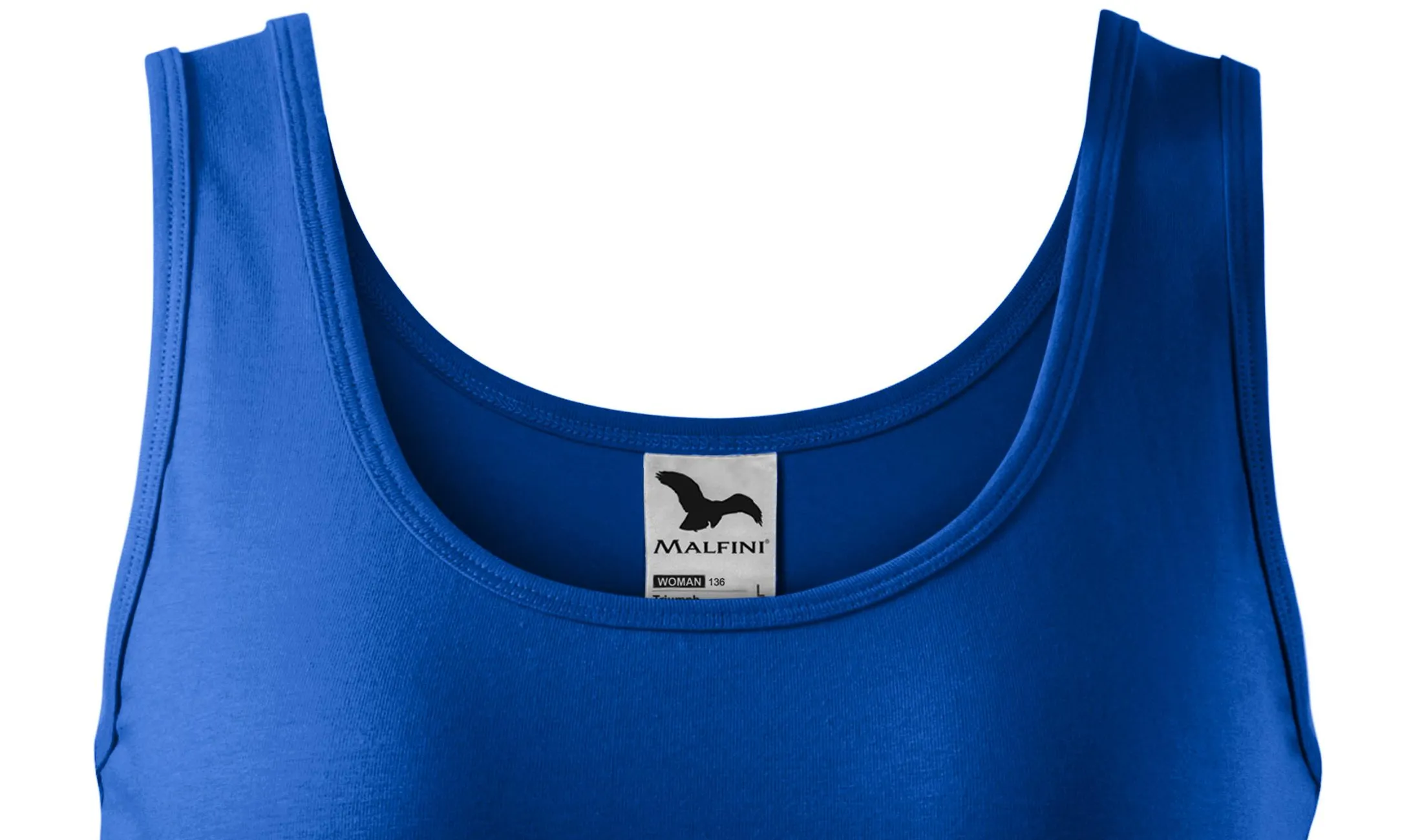 Dam singlet - Djupare rund halsringning