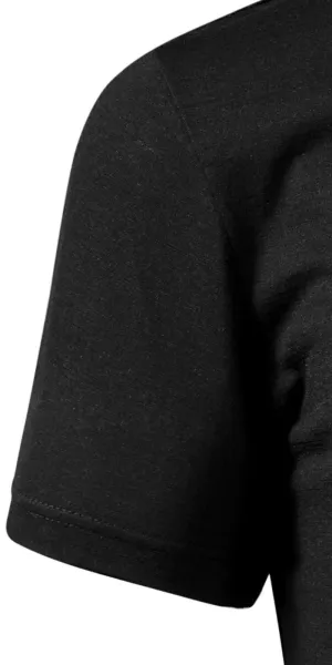 T-shirt herr tillverkad av merinoull - Klassiska korta ärmar