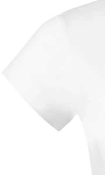 T-shirt med smal passform för damer med rund halsringning - Korta ärmar