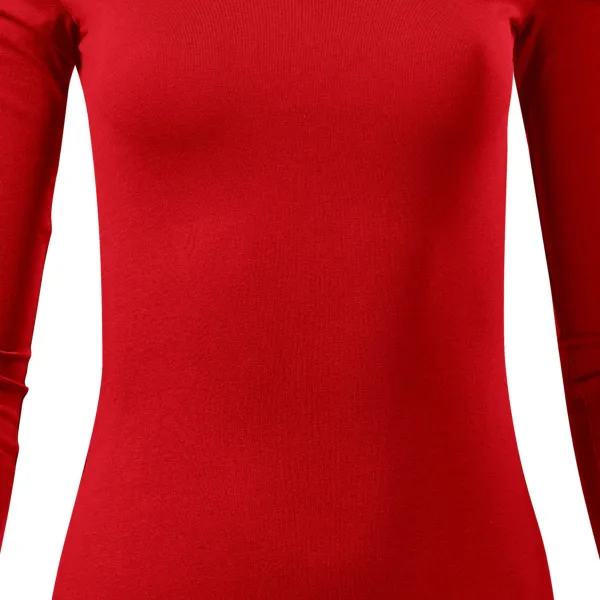 T-shirt för kvinnor med långa ärmar - Något passande snitt