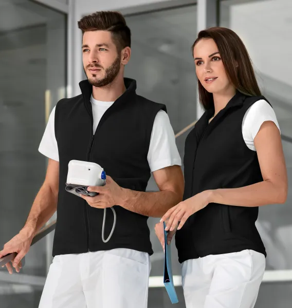 Klassisk fleeceväst - Unisex fleeceväst - för kvinnor och män