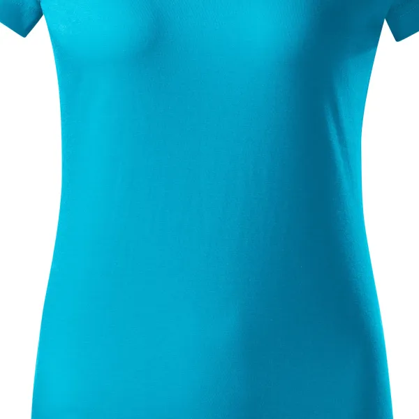 Dam enkel T-shirt - Lätt avsmalnande snitt