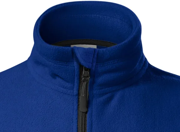 Dam fleece kontrastjacka - Dragkedja upp till hakan