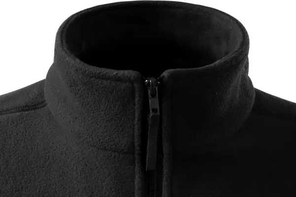 Klassisk fleeceväst - Dragkedja upp till hakan
