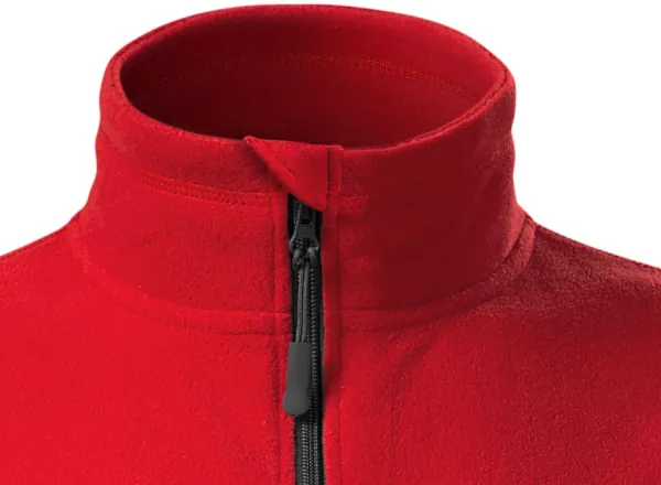 Dam fleece kontrastjacka - Dragkedja upp till hakan