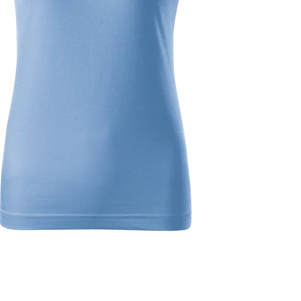 Dam enkel T-shirt - Lätt avsmalnande snitt