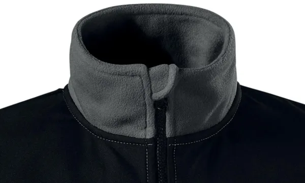 Varm unisex fleecejacka - Dragkedja upp till hakan