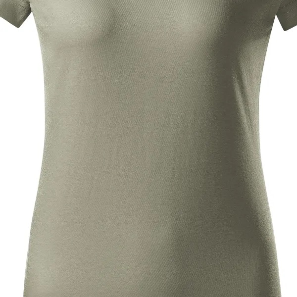 Dam enkel T-shirt - Lätt avsmalnande snitt