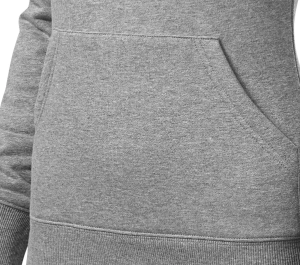 Damtröja med huva utan dragkedja - Känguruliknande påse