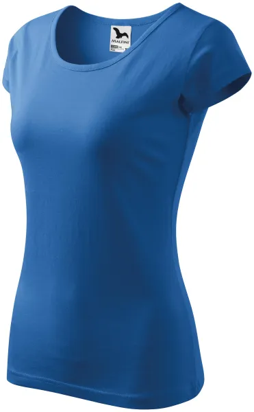 T-shirt dam med mycket korta ärmar - T-shirt till vardags för kvinnor