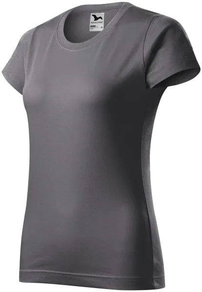 Dam enkel T-shirt - T-shirt i bomull för kvinnor för varje dag