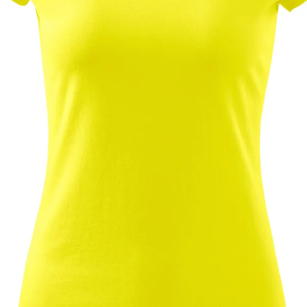 T-shirt dam med mycket korta ärmar - Lätt avsmalnande snitt
