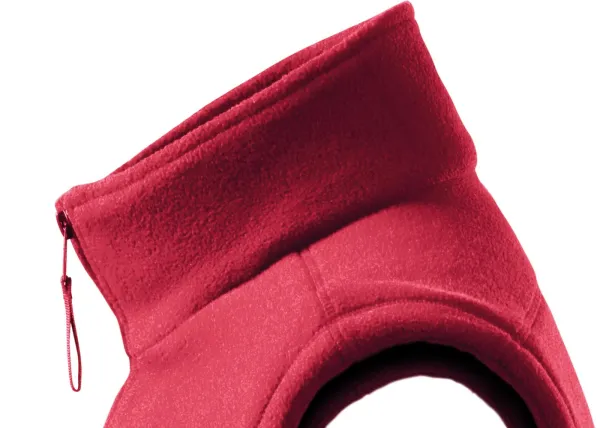 Klassisk fleeceväst - Upphöjd krage för att skydda mot kyla på halsen