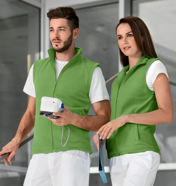 Klassisk fleeceväst - Unisex fleeceväst - för kvinnor och män