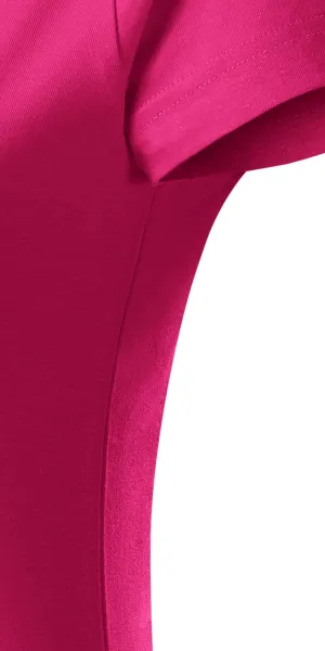 Dam enkel T-shirt - Klipp med sidsömmar