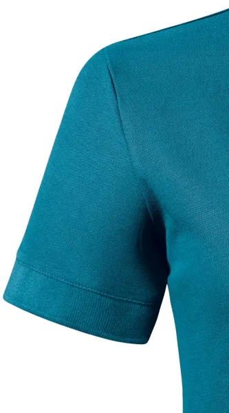 Pikétröja i ekologisk bomull för kvinnor - Klassiska korta ärmar