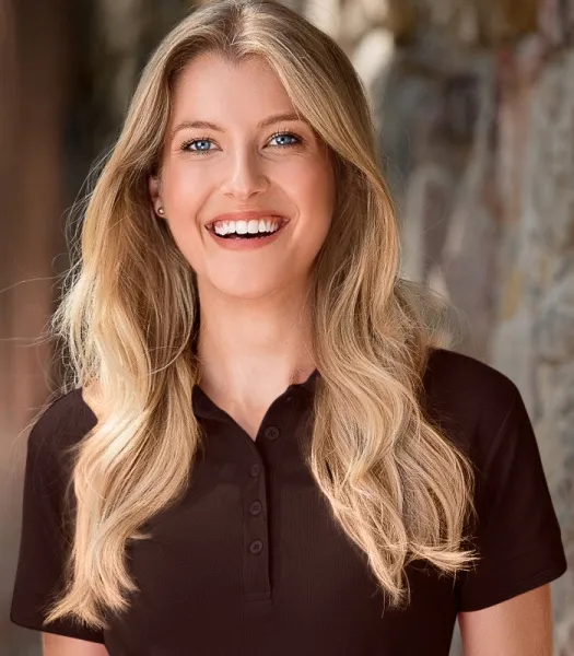 Damer elegant polotröja - 5-knappsfäste