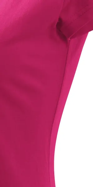 T-shirt dam med mycket korta ärmar - Klipp med sidsömmar