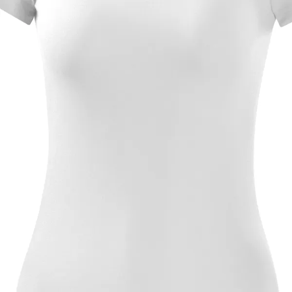 T-shirt med smal passform för damer - Smal, avsmalnande passform