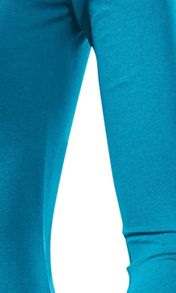 T-shirt för kvinnor med långa ärmar - Klipp med sidsömmar