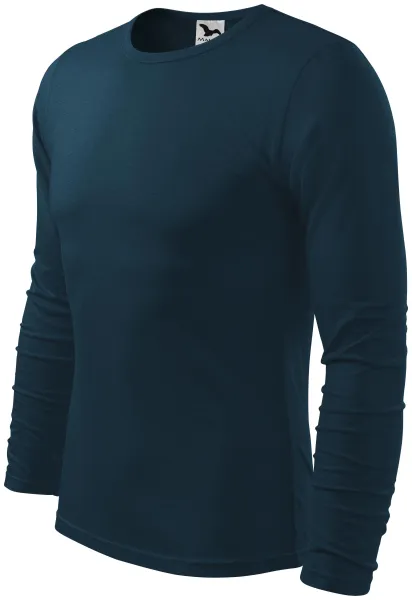 Långärmad T-shirt herr - T-shirt i bomull för män för varje dag