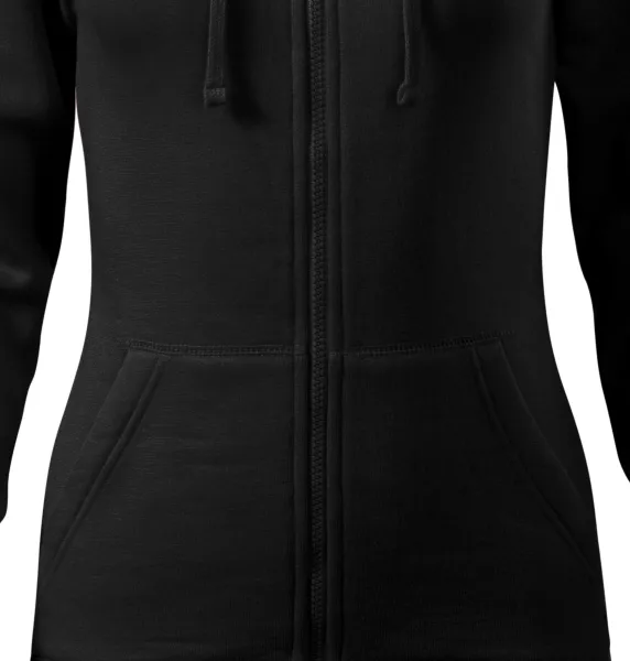 Damtröja med huva - Avsmalnande skärning med sidosömmar