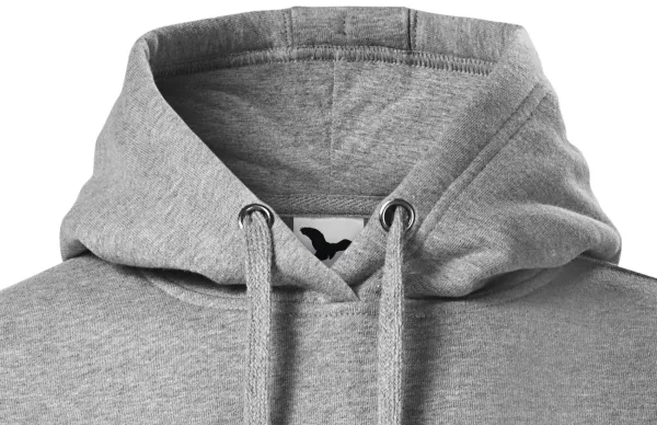 Damtröja med huva utan dragkedja - Huva med dragsko