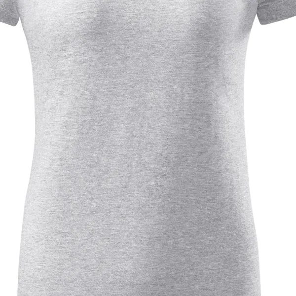 Dam enkel T-shirt - Lätt avsmalnande snitt