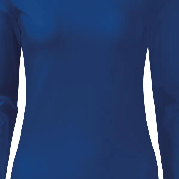 T-shirt med lång passform för damer med långa ärmar - Lätt avsmalnande snitt