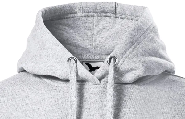 Damtröja med huva utan dragkedja - Huva med dragsko