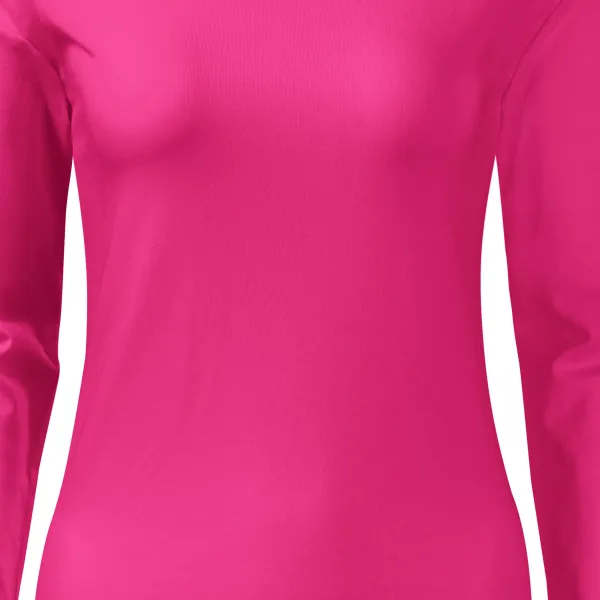 T-shirt med lång passform för damer med långa ärmar - Lätt avsmalnande snitt