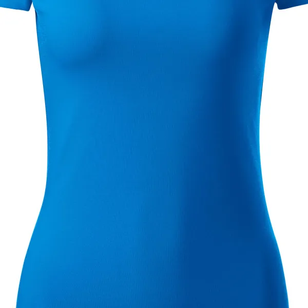 T-shirt dam med dekorativa sömmar - Smal, avsmalnande passform