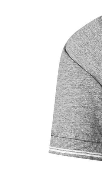 Kontrastpikétröja för män - Klassiska korta ärmar