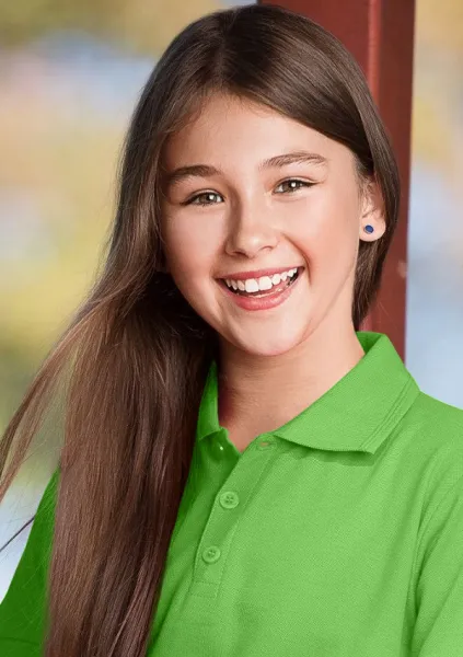 Pikétröja för barn - 3-knappsfäste