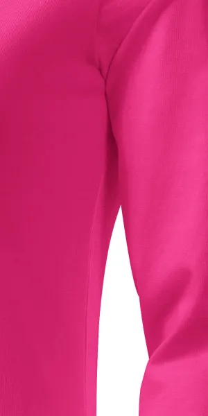 T-shirt med lång passform för damer med långa ärmar - Klipp med sidsömmar