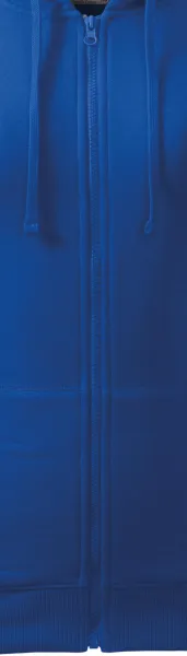 Damtröja med huva - Dragkedja i tröjans färg