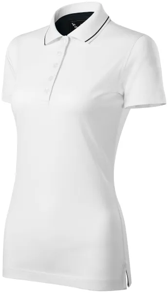 Damer elegant merceriserad polotröja - Intressant dampolotröja för varje dag