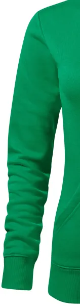 Damtröja med huva utan dragkedja - Klassiska långärmade