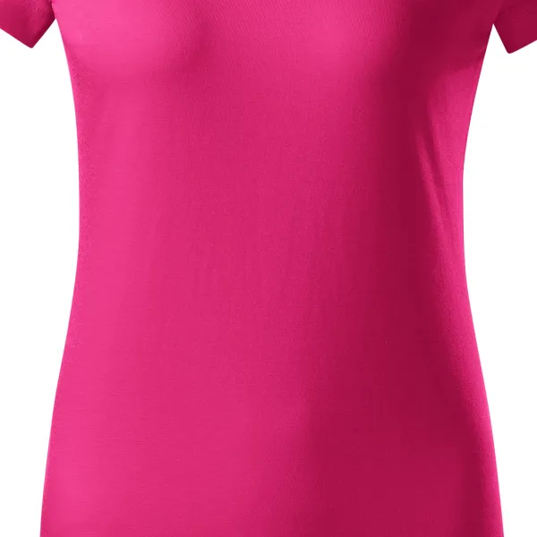 Dam enkel T-shirt - Lätt avsmalnande snitt