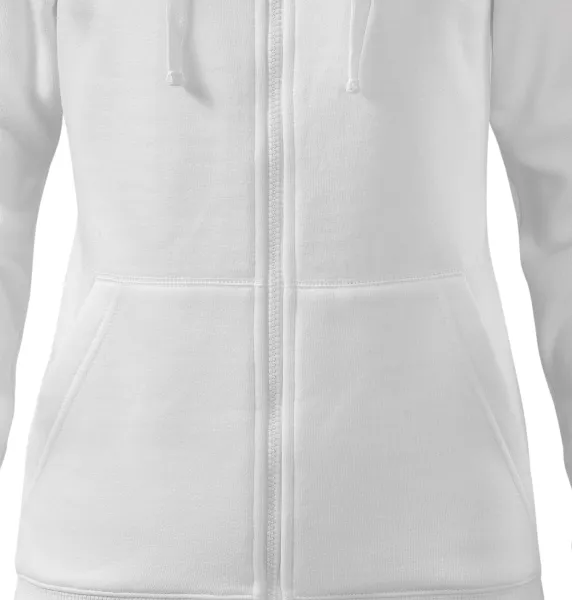 Damtröja med huva - Avsmalnande skärning med sidosömmar