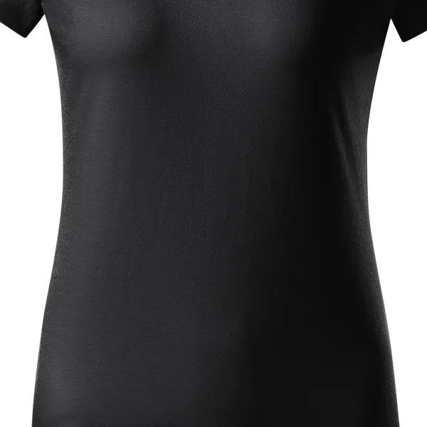Dam enkel T-shirt - Lätt avsmalnande snitt