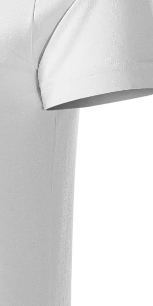 Ekologisk bomullst-shirt herr - Klipp med sidsömmar