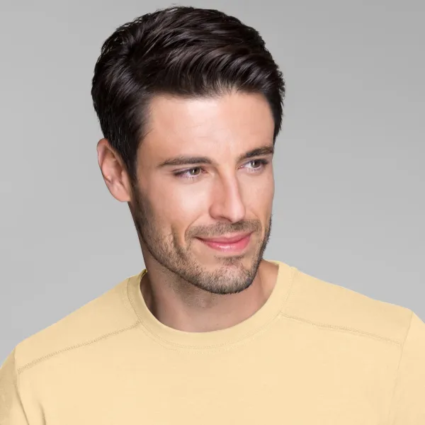 T-shirt herr dekorerad - Klassisk rund halsringning