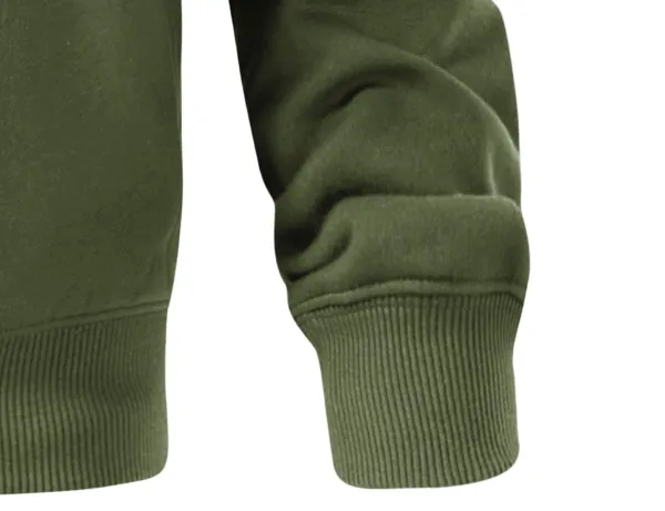 Bekväm damtröja med huva - Klassiska långärmade