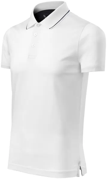 Elegant merceriserad polotröja för män - Intressant herrpolotröja för varje dag