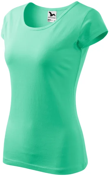 T-shirt dam med mycket korta ärmar - T-shirt till vardags för kvinnor