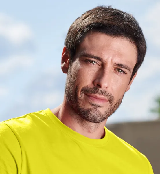 Enkel T-shirt för män - Klassisk rund halsringning